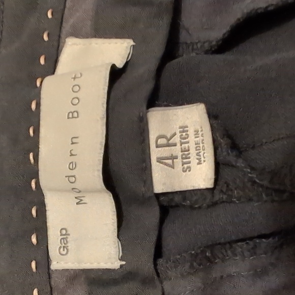 GAP Women's Dark Navy Blue Pants Size 4 Stretch - Picture 6 of 7